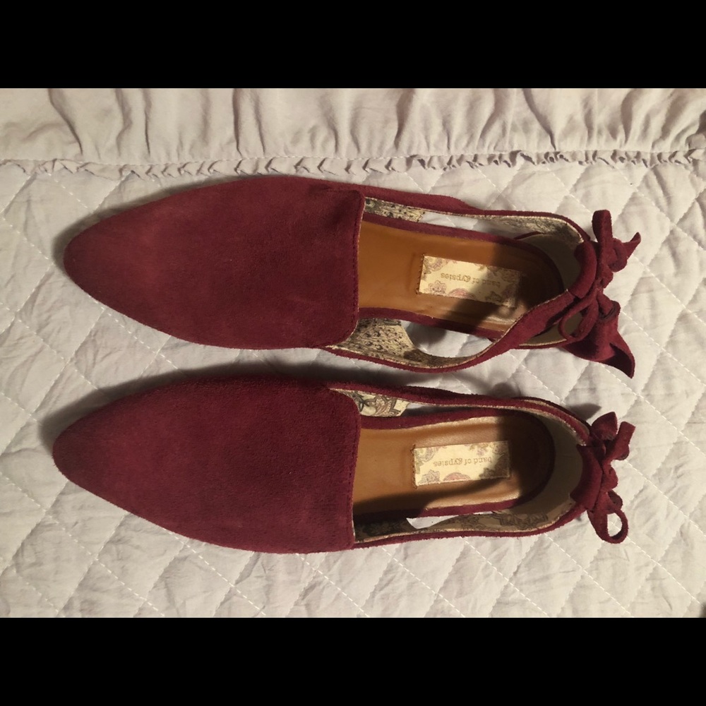 Maroon Loafers
